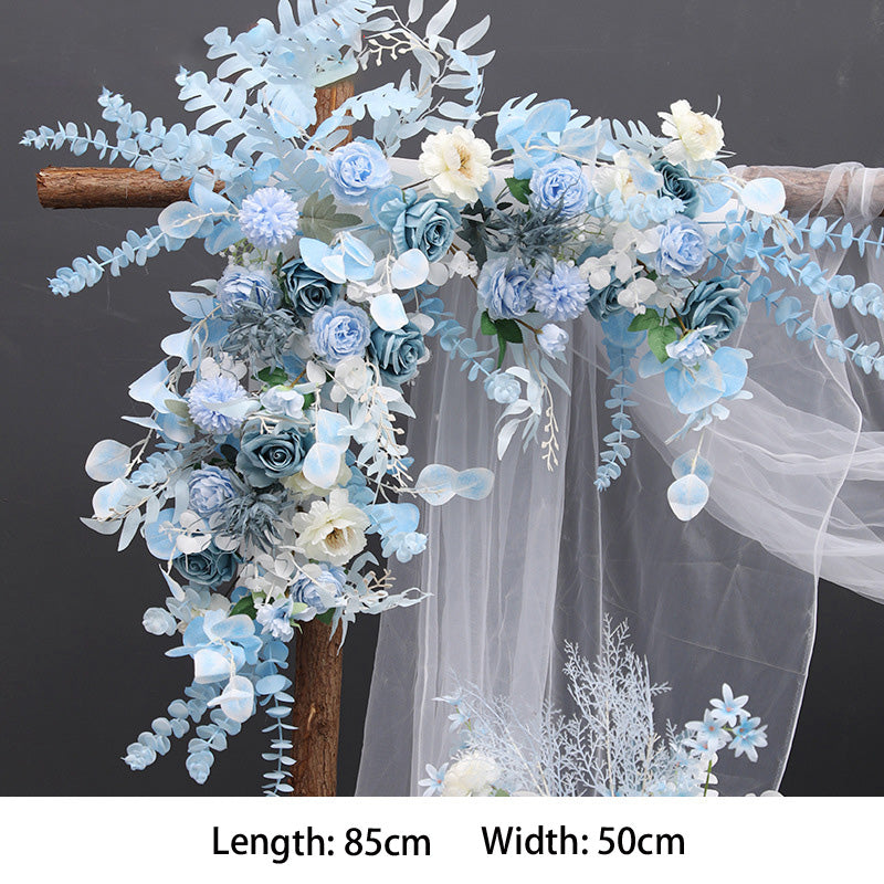 Blue Flowers Set for Wedding Party Decor Proposal - KetieStory