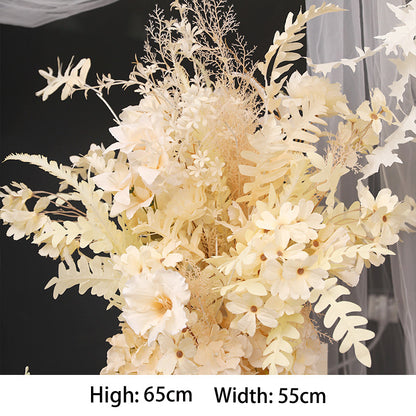 Champagne Flower Set for Wedding Party Decor Proposal - KetieStory