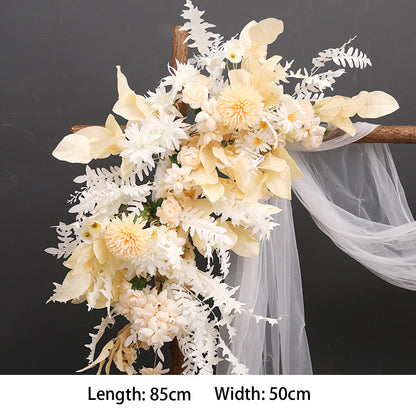 Champagne Flower Set for Wedding Party Decor Proposal - KetieStory