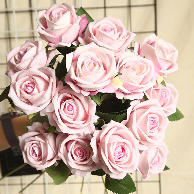 20pcs of flannelette rose series for Weeding Party Decor