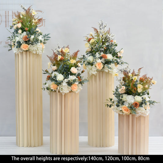 Coffee Champagne Flower Sets for Wedding Party Decor Proposal - KetieStory