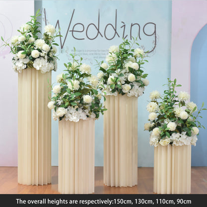 Green White Flower Sets for Wedding Party Decor Proposal - KetieStory