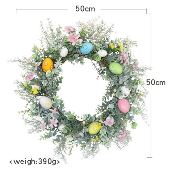 Wreath Easter Egg for Party Decor