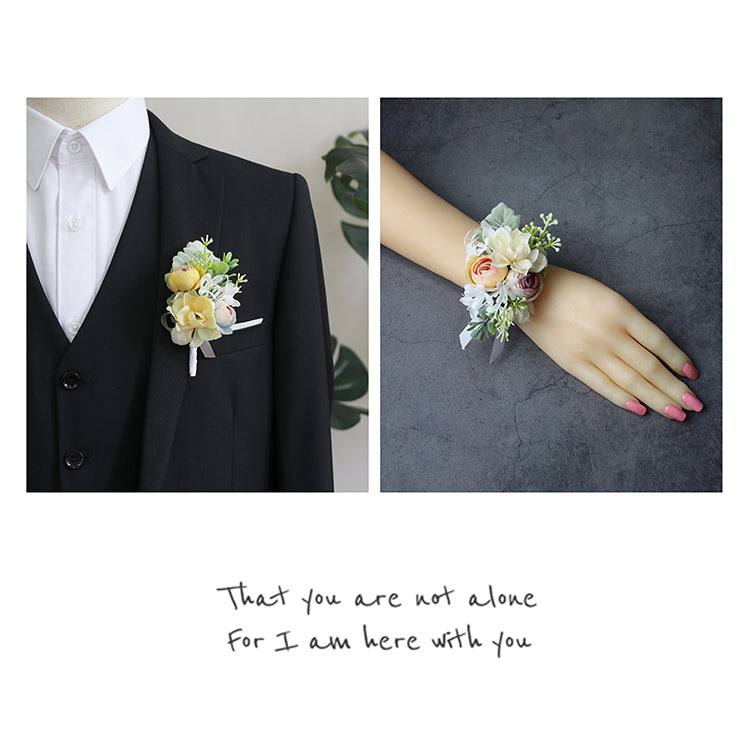 Wrist Flwoer Corsages Series for Wedding Party Proposal Decor