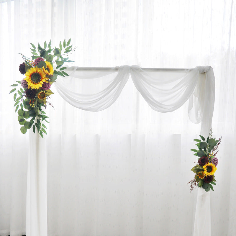 Sunflower Arch Flowers for Wedding Party Decor