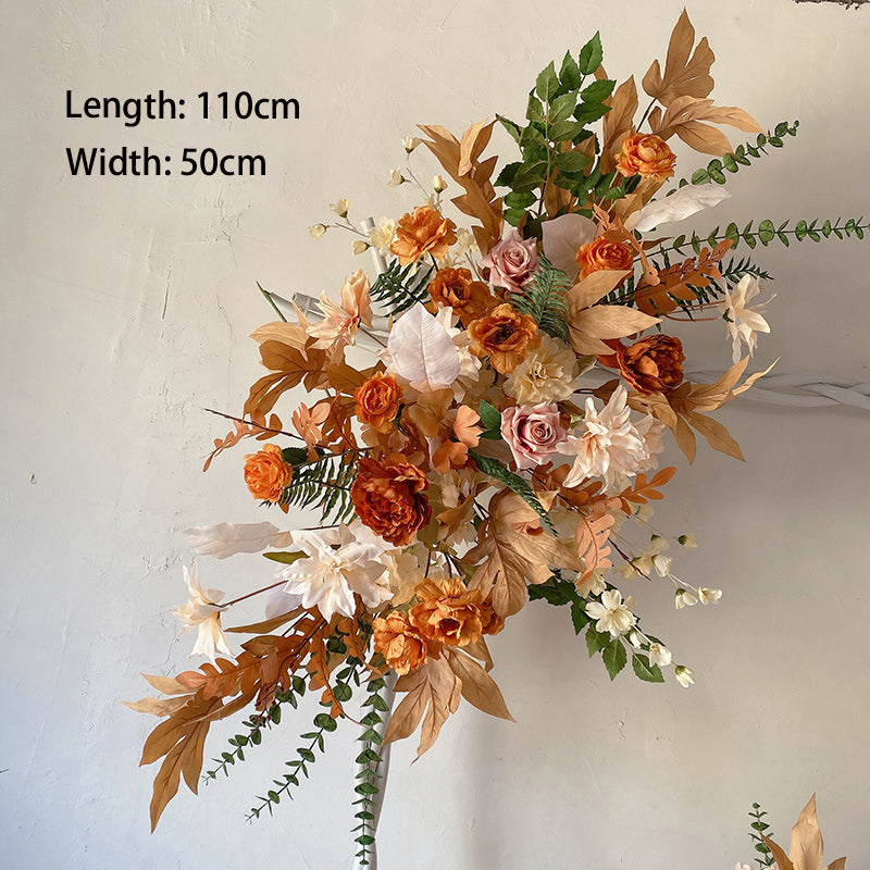 Khaki Flower Set for Wedding Party Decor Proposal